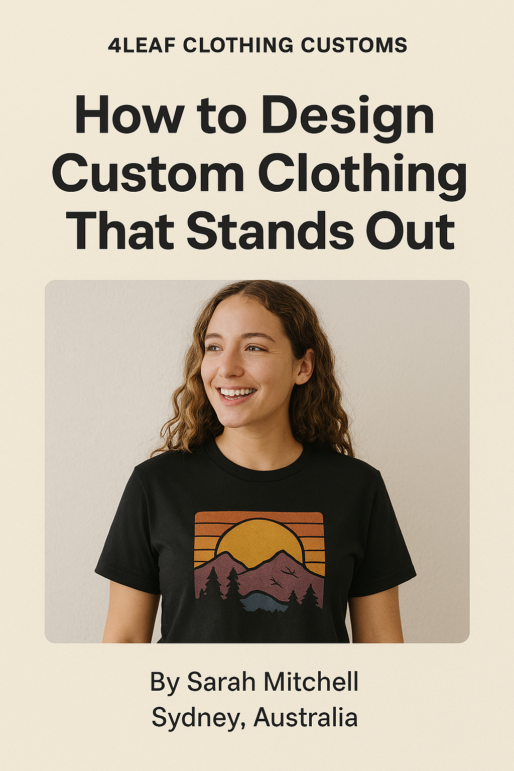 How to Design Custom Clothing That Stands Out
